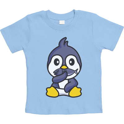 Baby TShirt Pinguin Baby Kleidung Neugeborene Unisex Baby T-Shirt Gr. 66-93