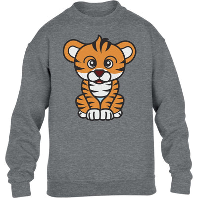 Pullover Tiger Baby Katzen Pulli Raubkatzen Geschenk Kinder Pullover Sweatshirt