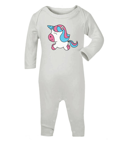 Süßes Einhorn Baby Pferde Kleidung Unicorn Motive Baby Strampler Strampelanzug