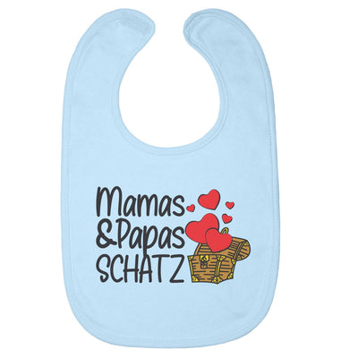 Baby Geschenk Mama und Papas Schatz Baby Lätzchen