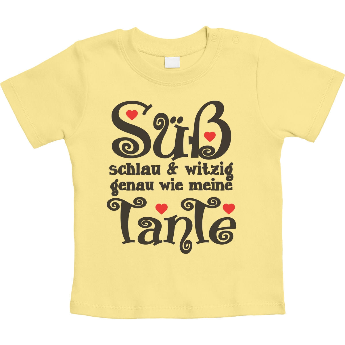 Süß Schlau und Witzig genau wie meine Tante Unisex Baby T-Shirt Gr. 66-93