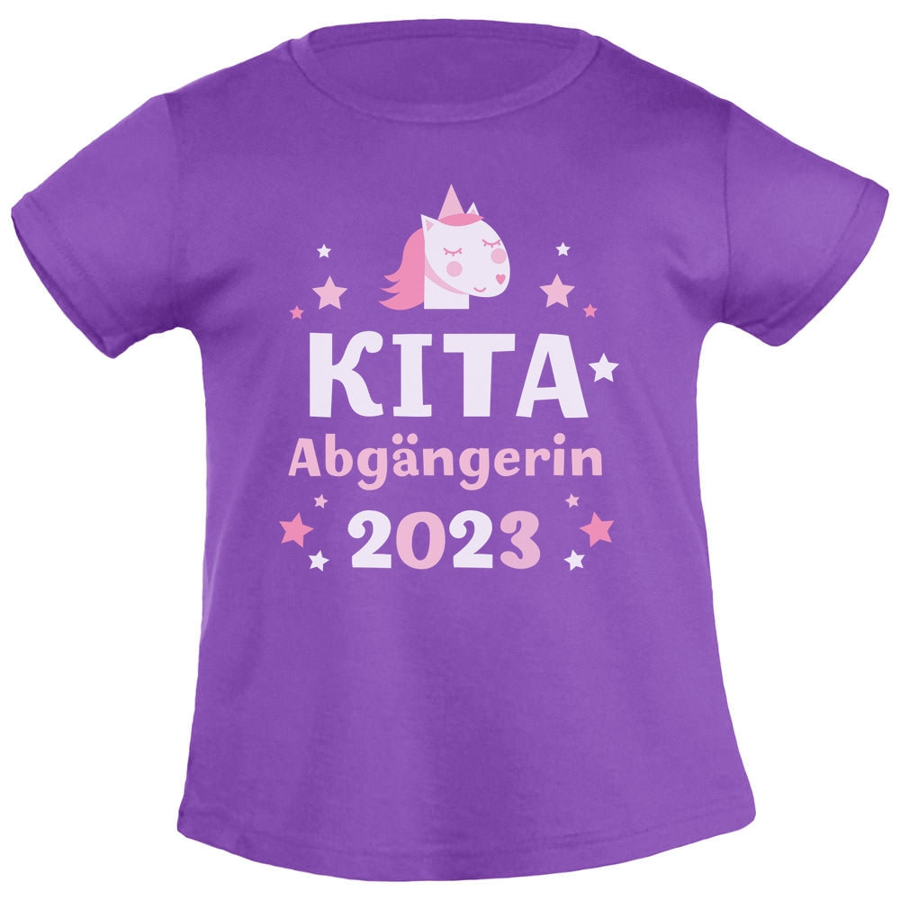 T-Shirt Mädchen Kita Abgängerin 2023 Einschulung Mädchen T-Shirt