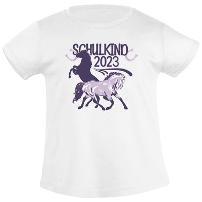 T-Shirt Mädchen Schulkind 2023 Schulanfang Einschulung Mädchen T-Shirt