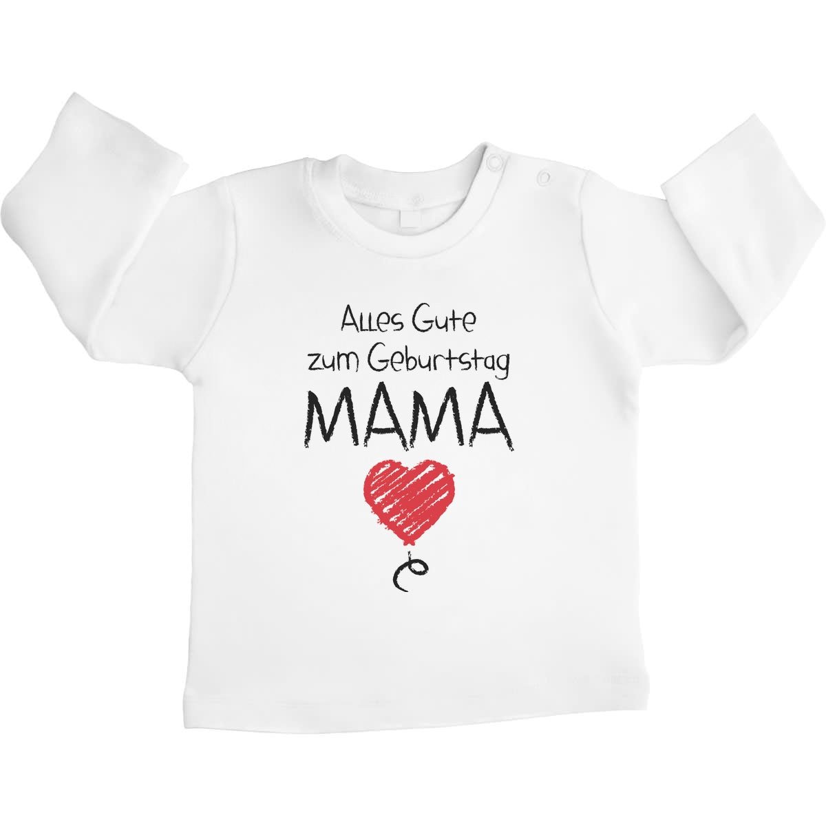 Alles Gute Zum Geburtstag Mama Geschenk Unisex Baby Langarmshirt Gr. 66-93