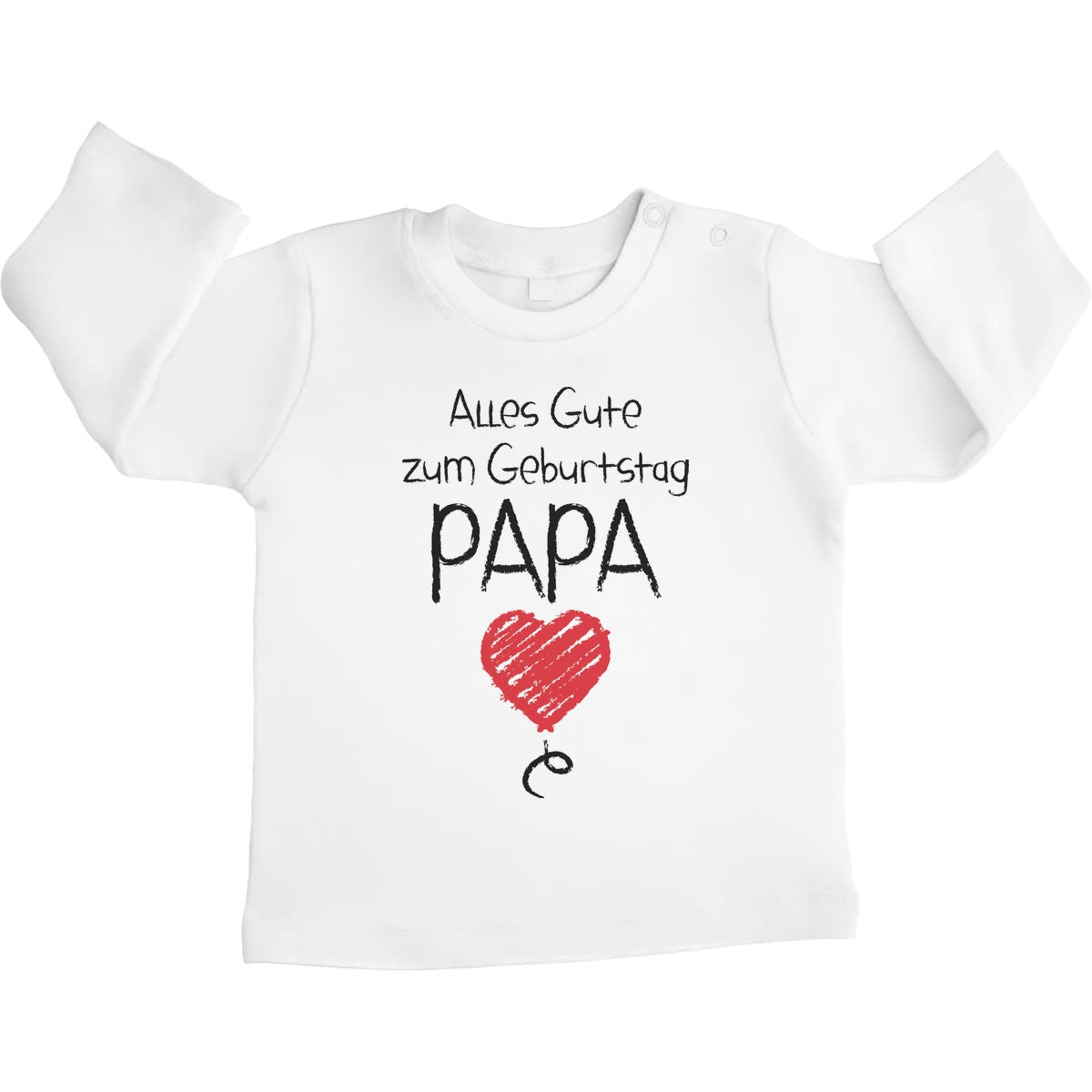 Alles Gute Zum Geburtstag Papa Vater Geschenk Unisex Baby Langarmshirt Gr. 66-93