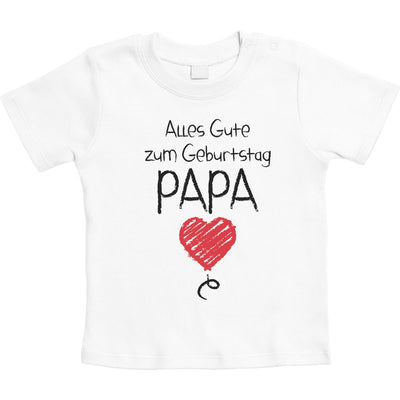 Vater Geschenk Alles Gute Zum Geburtstag Papa Unisex Baby T-Shirt Gr. 66-93