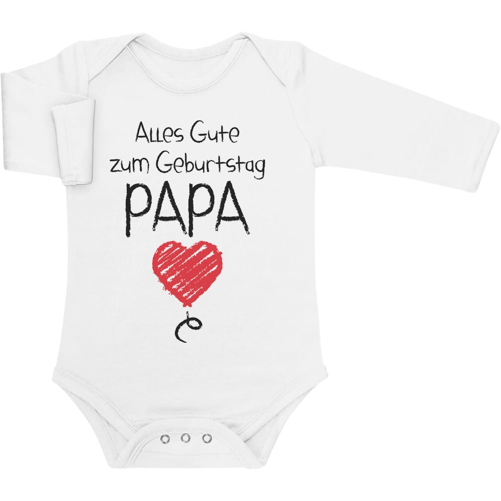 Vater Geschenk Alles Gute Zum Geburtstag Papa Baby Langarm Body