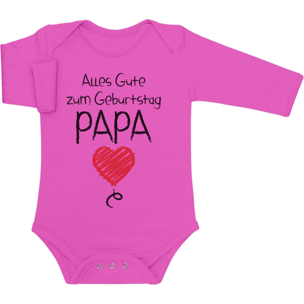 Vater Geschenk Alles Gute Zum Geburtstag Papa Baby Langarm Body