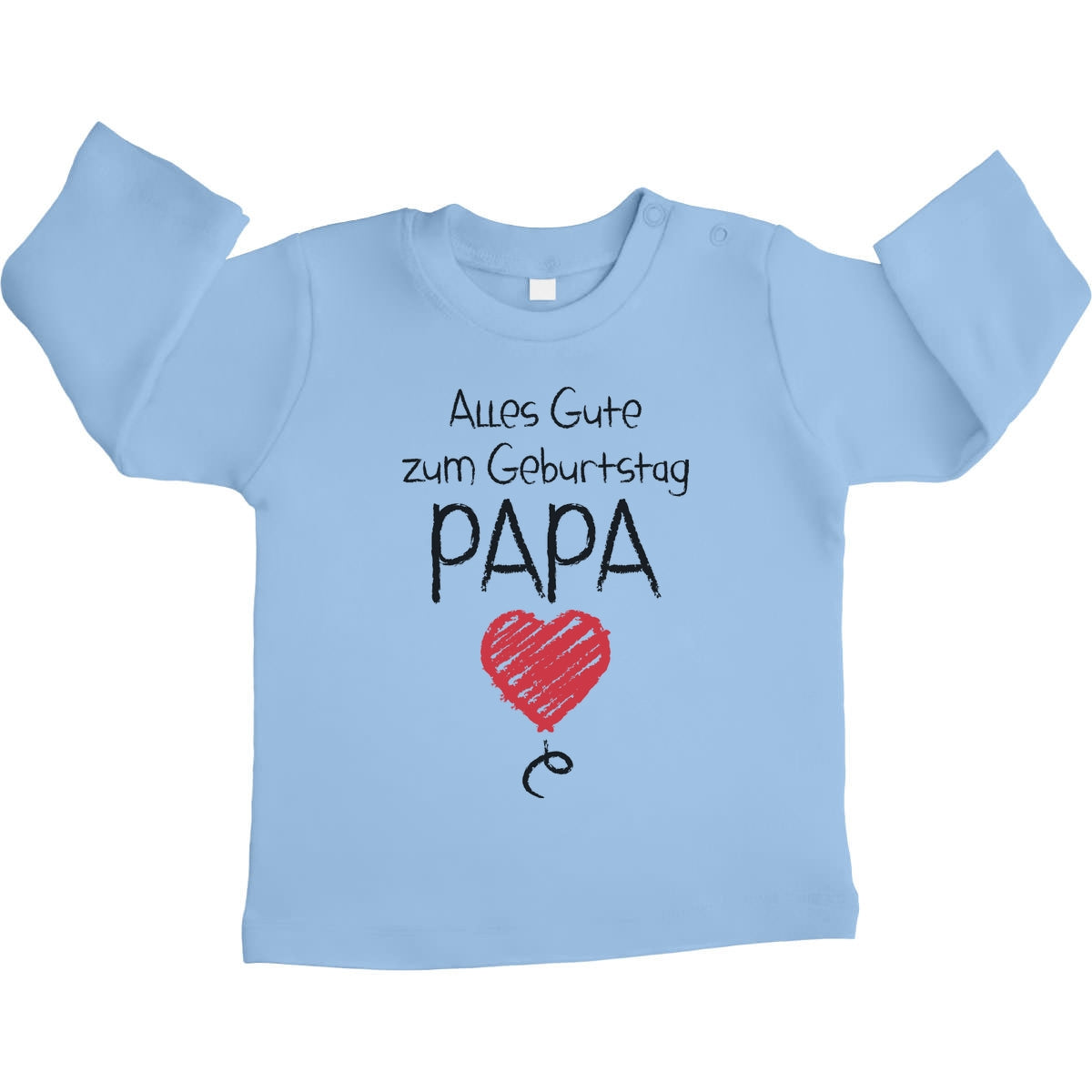 Alles Gute Zum Geburtstag Papa Vater Geschenk Unisex Baby Langarmshirt Gr. 66-93