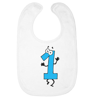 Ich Bin 1 - Süsses Geschenk zum Ersten Geburtstag Baby Lätzchen