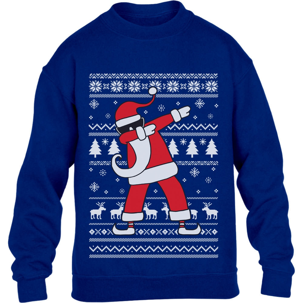 Kinder Weihnachtspullover Geschenk Weihnachtsmann Dab Kinder Pullover Sweatshirt