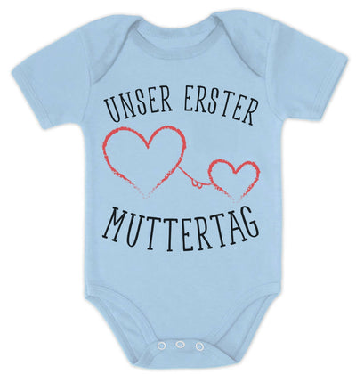 Unser erster Muttertag - Partnergeschenk Baby Baby Body Kurzarm-Body