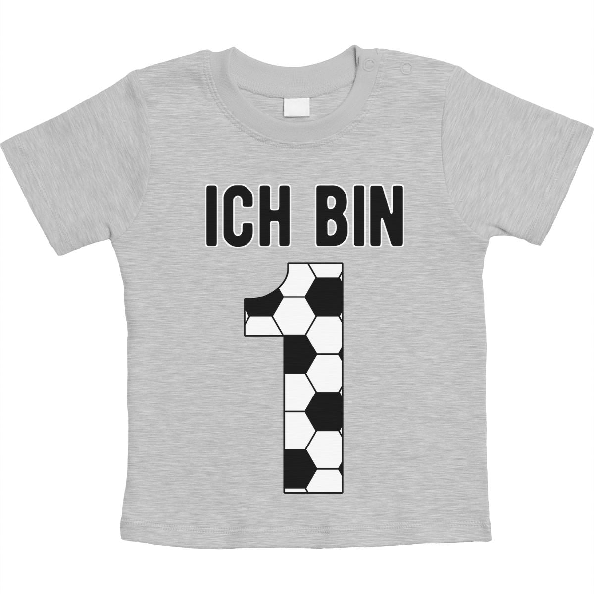 Geburtstagsshirt 1 Jahr Junge Geschenk Fußball Unisex Baby T-Shirt Gr. 66-93