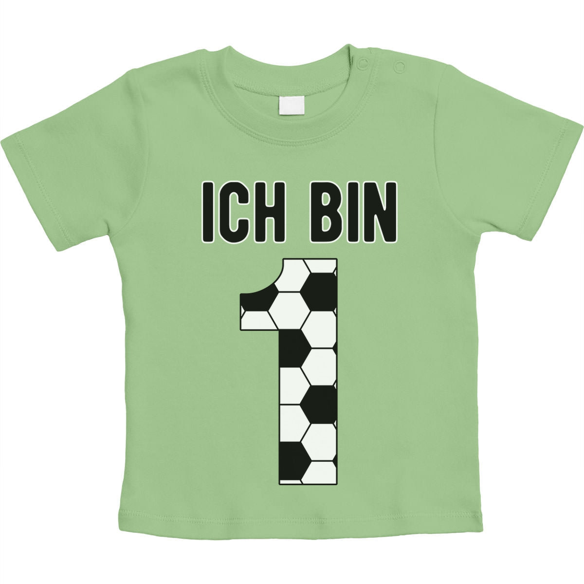 Geburtstagsshirt 1 Jahr Junge Geschenk Fußball Unisex Baby T-Shirt Gr. 66-93