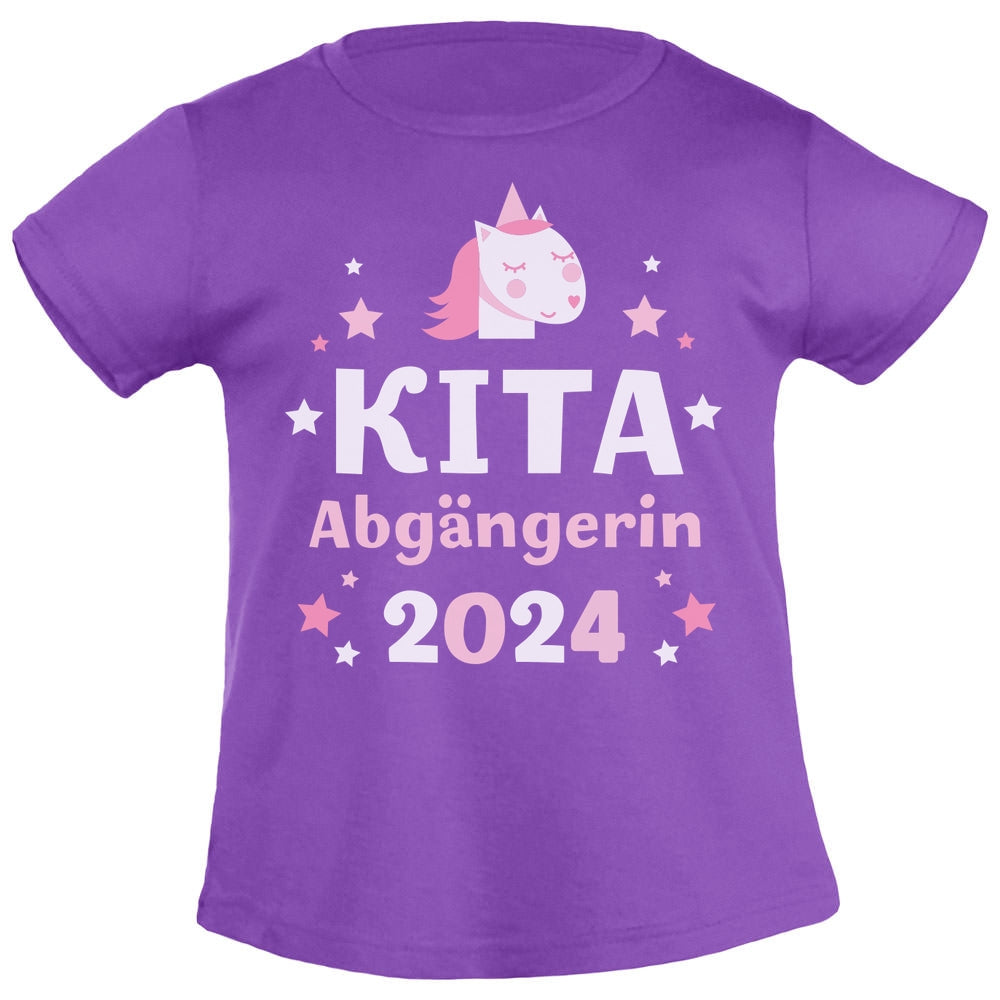 Kita Abgängerin 2024 - Einschulung Schulanfang Mädchen T-Shirt