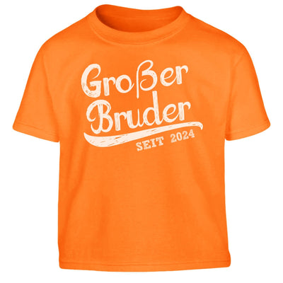 Großer Bruder 2024 Geschwister Geschenke Kinder Jungen T-Shirt
