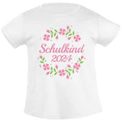 Schulkind 2024 Mädchen Geschenk zur Einschulung Mädchen T-Shirt