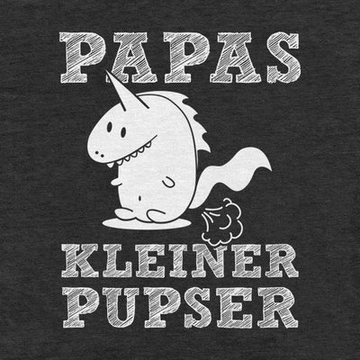 Design für Babys - Papas kleiner Pupser Dino Unisex Baby Langarmshirt Gr. 66-93